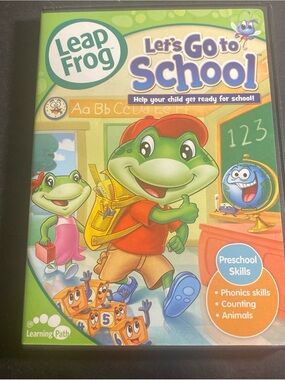 Leapfrog: Lets Go To School - DVD‎